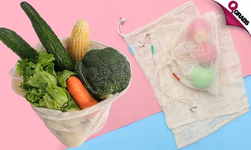 Reusable Storage Mesh Bags!